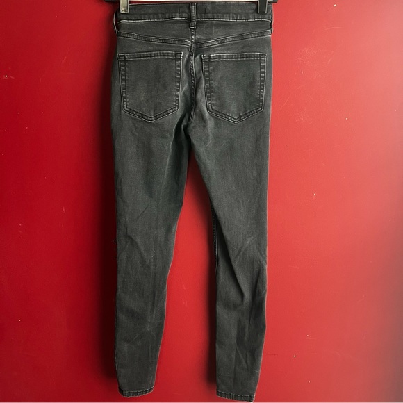 Free People Distressed Knee Denim Jeans - Picture 4 of 7